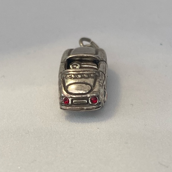 Brighton preloved car with moving wheels and rhinestones. (235) - Picture 5 of 7